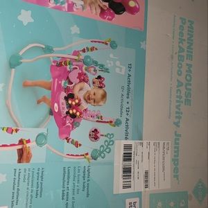 NEW Minnie Mouse baby jumper